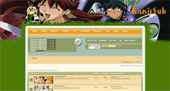 Desktop Screenshot of forum.kanjisub.com